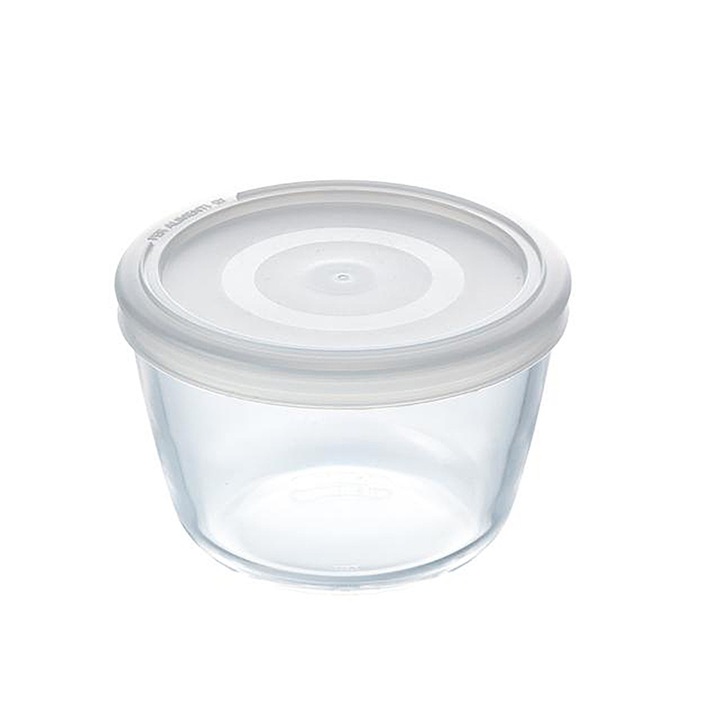 Bol cu capac, din sticla termorezistenta, 16cm/1,5L, "Cook&Freeze" - Pyrex