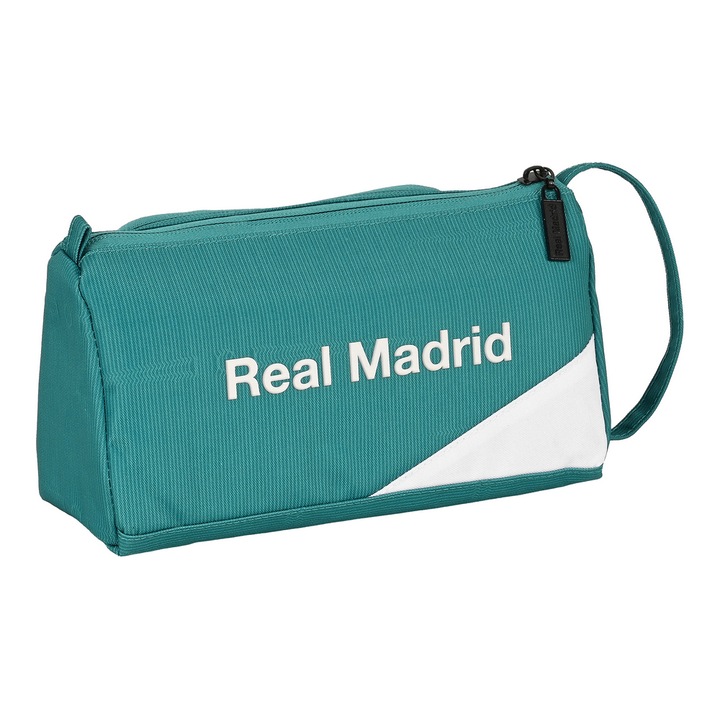Несесер REAL MADRID C.F., Ученически, Зелено, 20 X 11 X 8.5 см