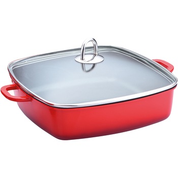 Vas pentru copt cu capac Lamart ceramic, inductie, 28cm Vas pentru copt cu capac Lamart ceramic, inductie, 28cm