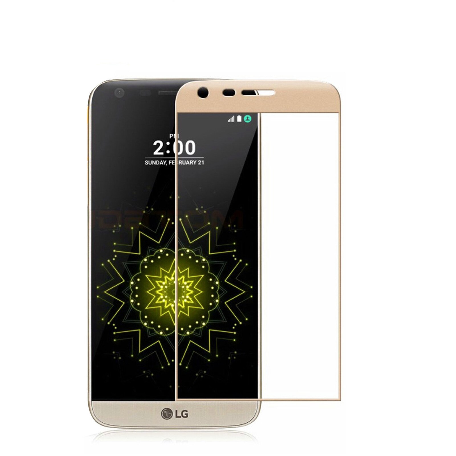 Towing T Get acquainted Folie sticla curbata Crystal Shock LG G5 3D tempered glass gold - eMAG.ro