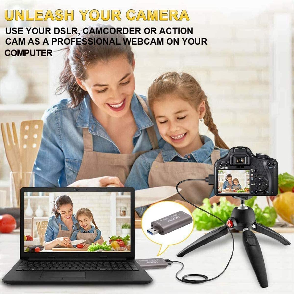 Adaptor, HDMI/USB, Gri eMAG.ro