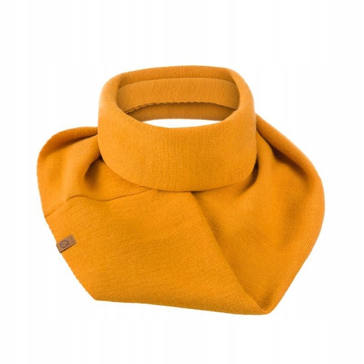 Fular dama, Brodrene, Acril, 35 x 67cm, Galben