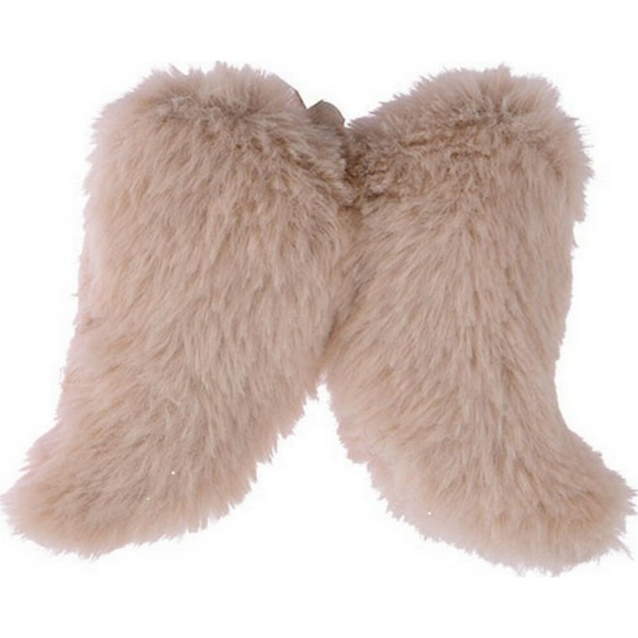 Decoratiune de Craciun, Aripi de inger, 10 cm, Alb