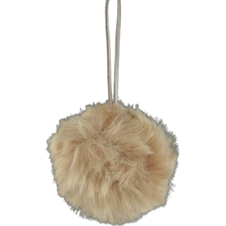 Decoratiune de Craciun, 7 cm, Bej