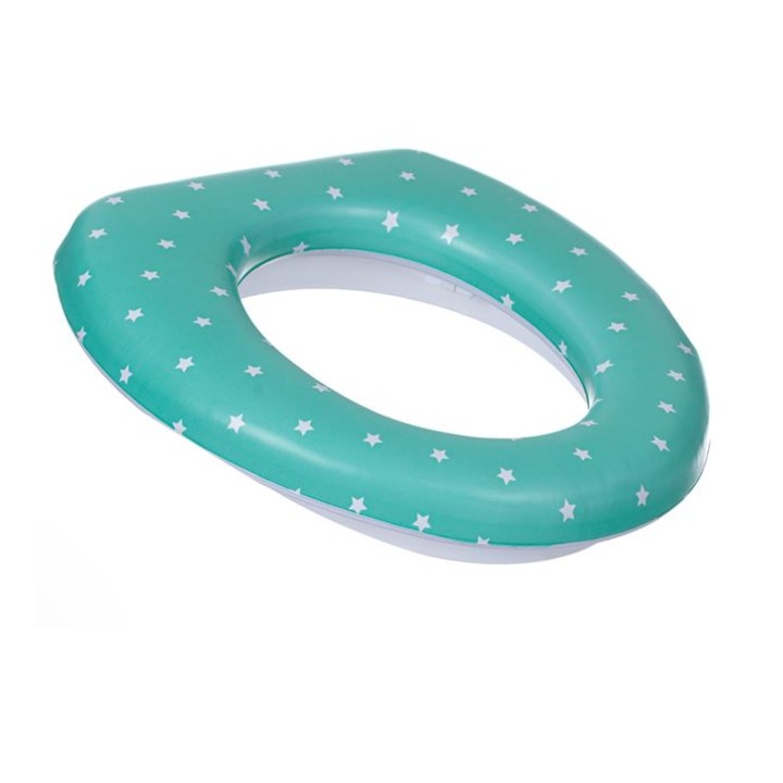 Adaptor colac WC pentru copii, Kopenpal, Turcoaz, 31x28 cm