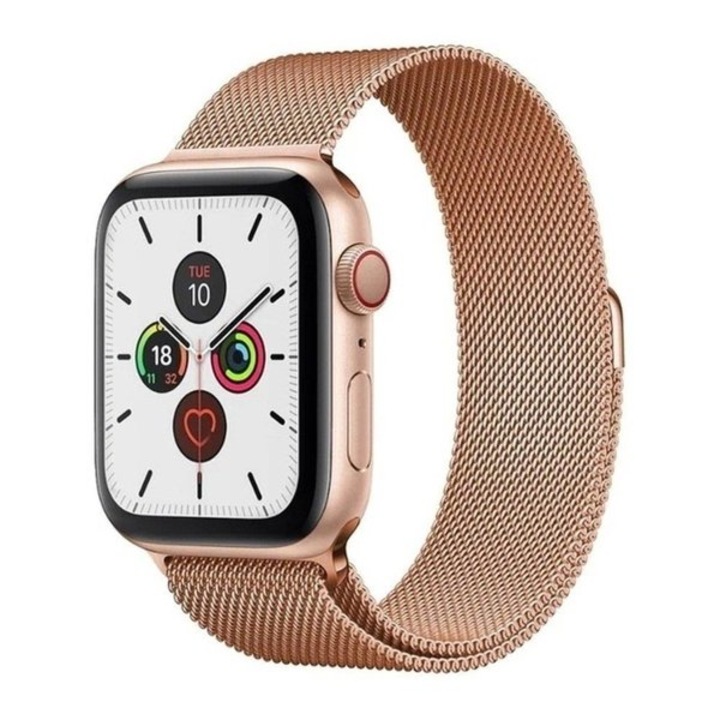 Каишка fixGuard Magnetic Strap за Apple Watch 6 / 5 / 4 / 3 / 2 / SE, 38 / 40mm, Rose Gold