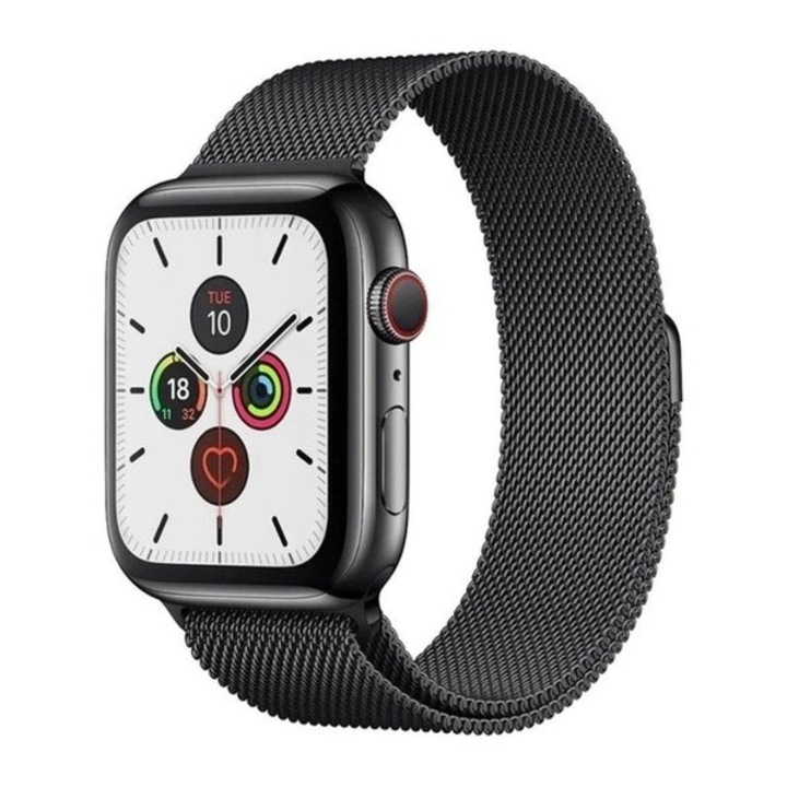 Каишка fixGuard Magnetic Strap за Apple Watch 6 / 5 / 4 / 3 / 2 / SE, 38 / 40mm, Black