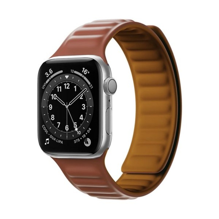 Каишка fixGuard Magnetic Band Strap за Apple Watch 6 / 5 / 4 / 3 / 2 / SE, 38 / 40mm, Brown
