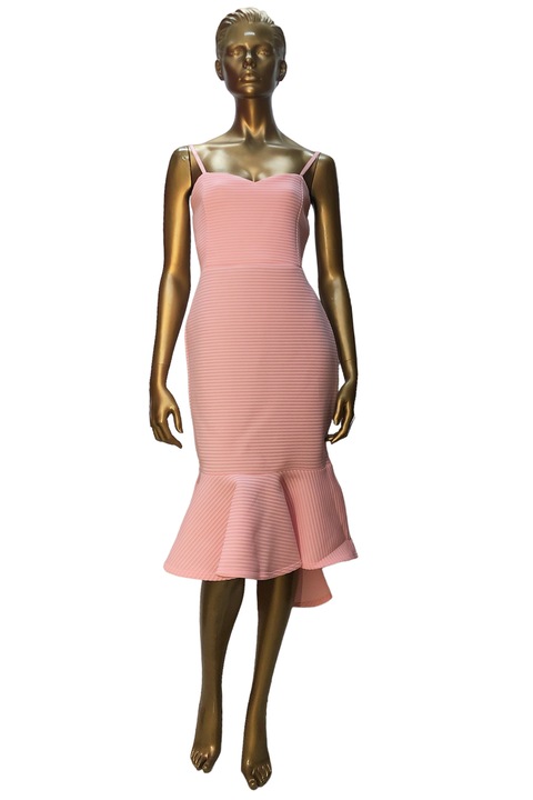 Rochie dama, Quiz, Poliester, Roz, Masura XL