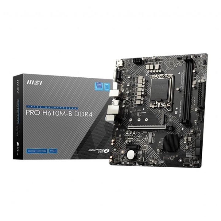 Дънна платка за компютър, MSI PRO H610M-B DDR4, SS300153