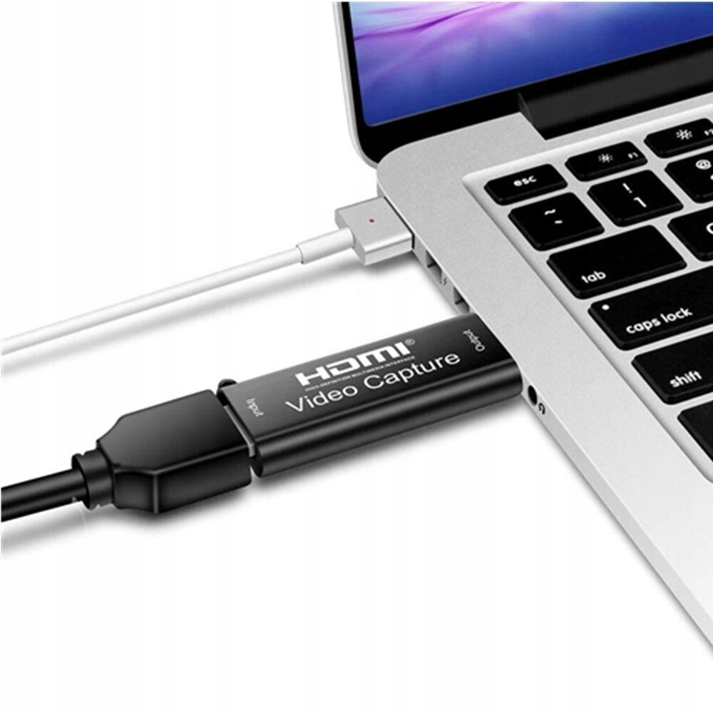 Video Input Pc Placa de captura video input HDMI 4K- USB, Negru - eMAG.ro