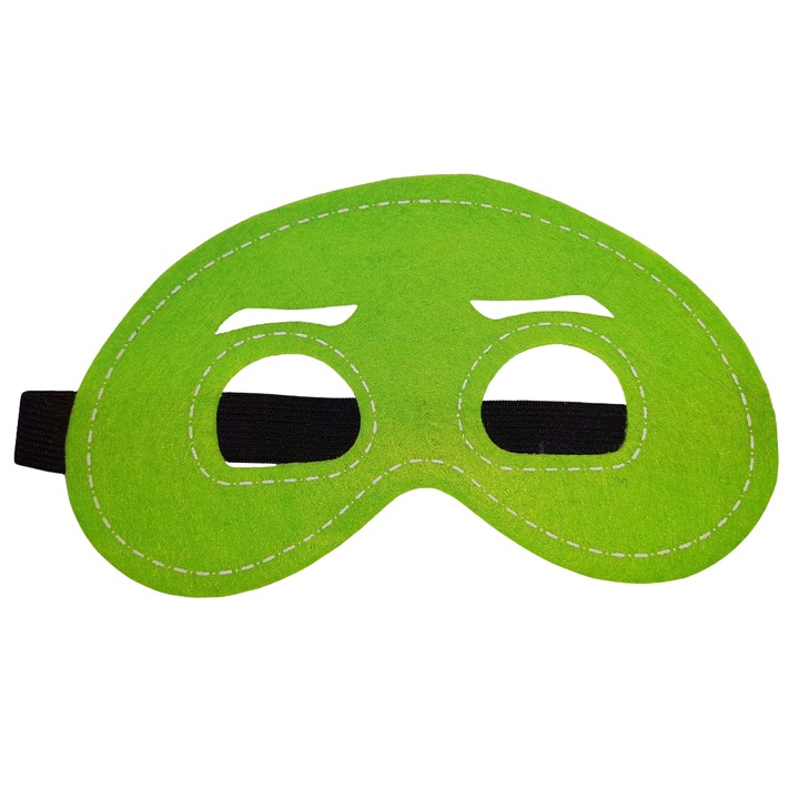 Set costum Eroi in Pijamale si accesorii, Sopi Greg, verde, 7-9 ani, 120-130 cm