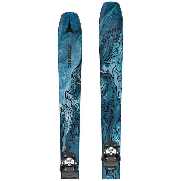 Schiuri Atomic BENT 90 + Legatura WAR11 MNC, 175cm, unisex, negru