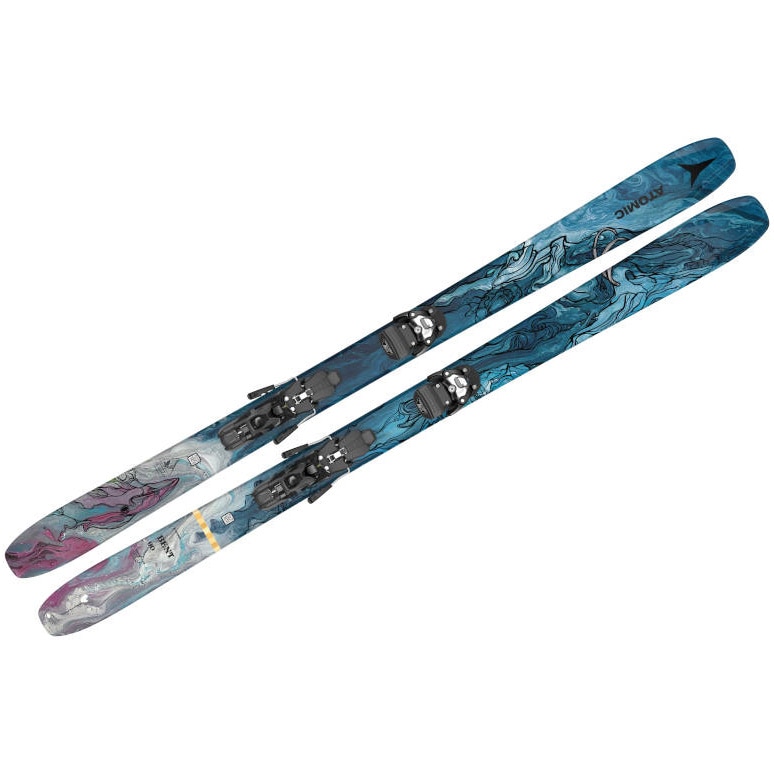 Schiuri Atomic BENT 90 + Legatura WAR11 MNC, 175cm, unisex, negru