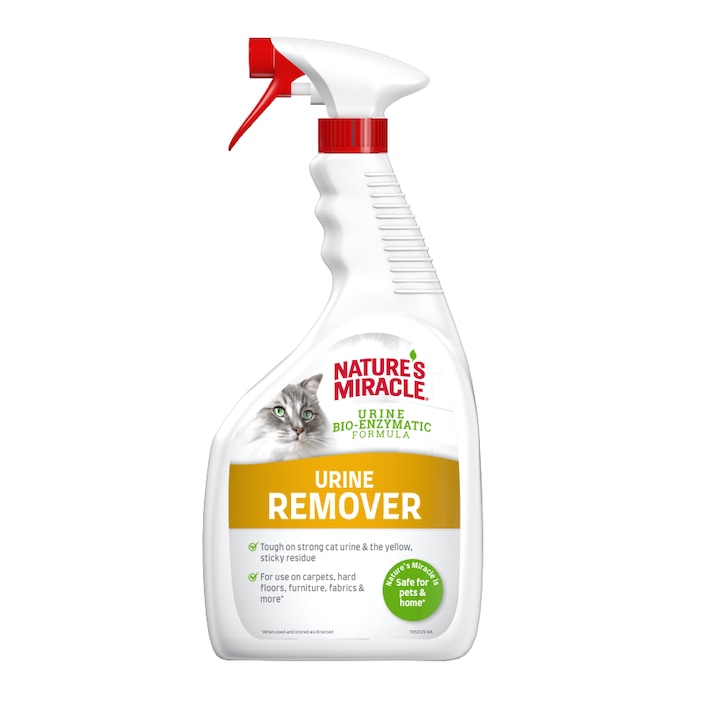 Solutie indepartare pete si mirosuri Nature`s Miracle Urine Remover Cat 946ml
