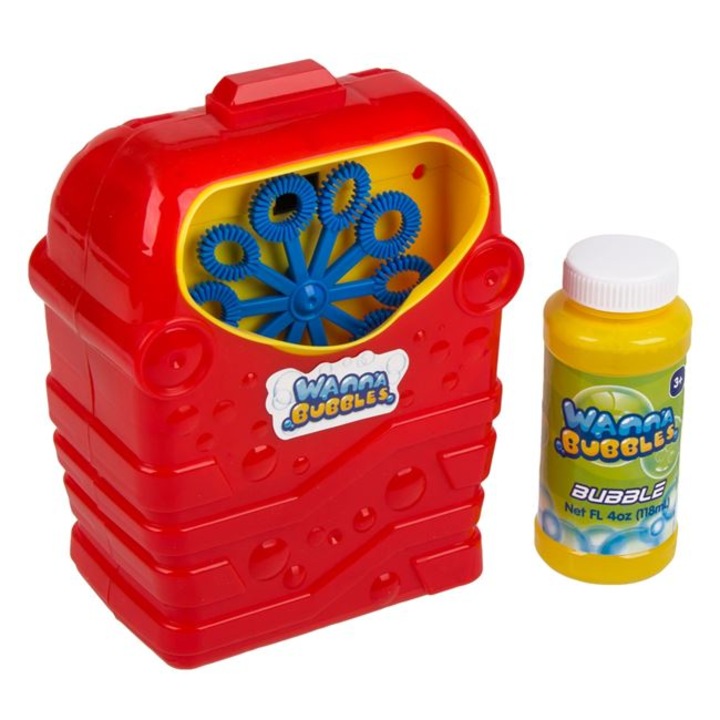 Set Masina Baloane de Sapun si lichid 118 ml, 13x8x18 cm