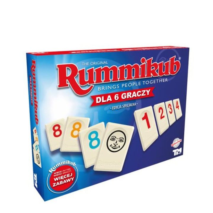 Társasjáték Rummikub XP, LMD4606, gyerekeknek és felnőtteknek