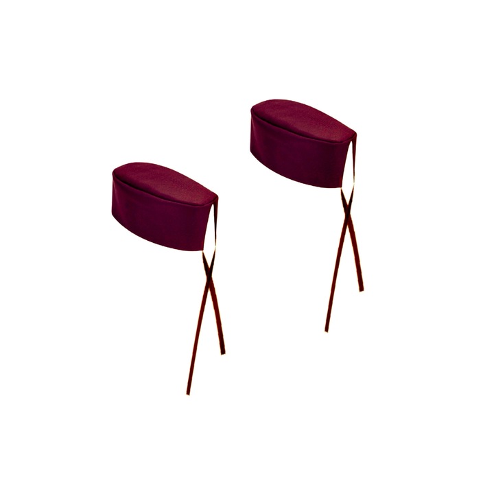 Set 2 bonete reglabile, lca imbracaminte, bordo