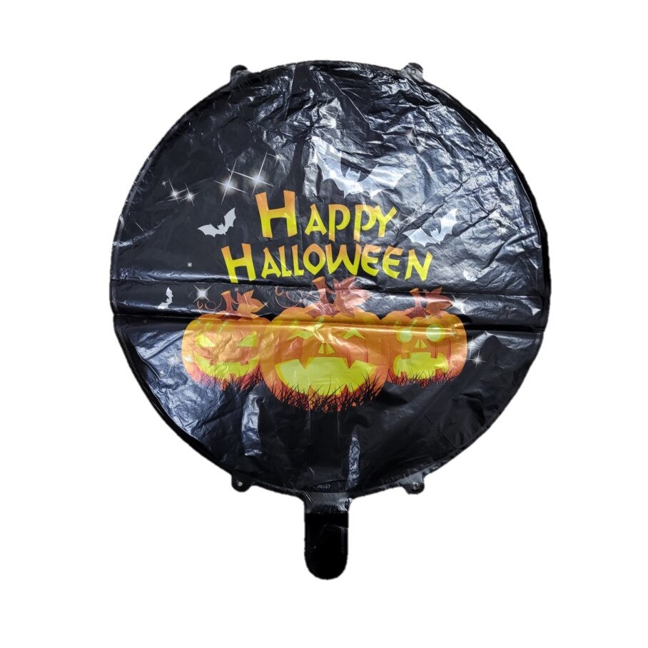 Toyland Kürbis-Heliumballon – 61 Cm, Halloween-Deko, Mit Automatischem Verschlussventil
