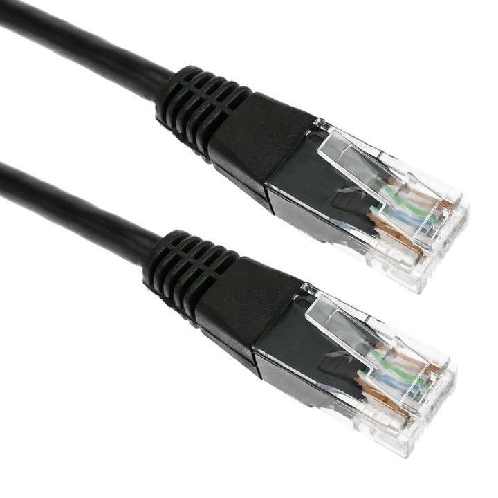 Cablu, Powertech, 30m, Negru