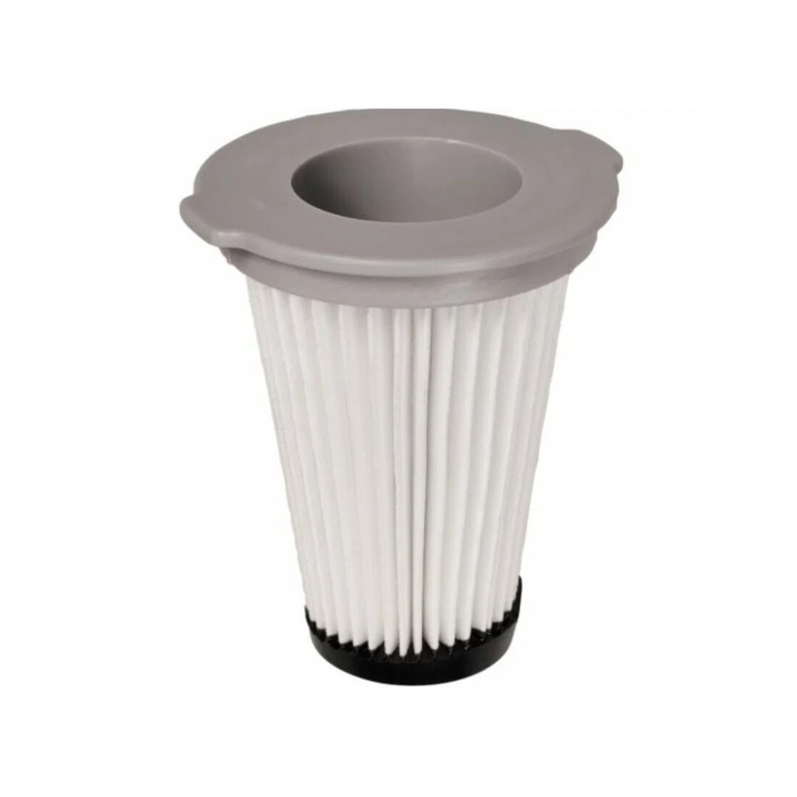 Filtru lavabil original Einhell, accesorii aspirator, filtru plisat potrivit pentru aspiratorul pe acumulator Einhell TE-SV 18 Li, reutilizabil