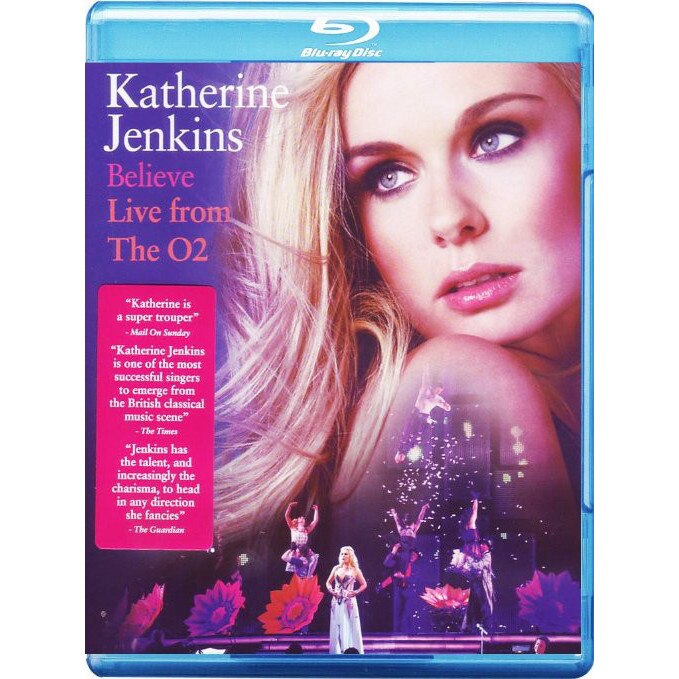 KATHERINE JENKINS - Believe - Live From The O2 (blu-ray)