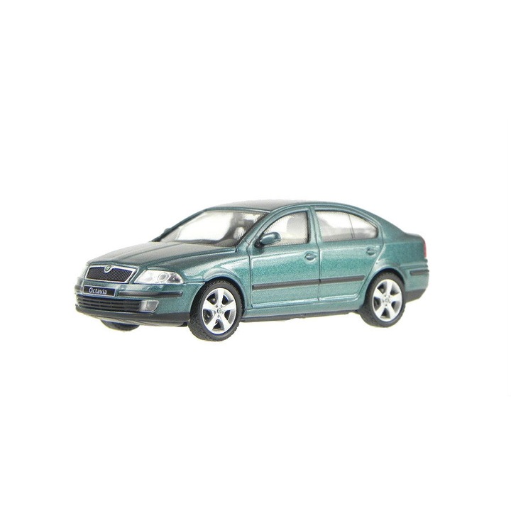 Abrex Skoda Octavia 2004 autómodell, 1:43, világoszöld