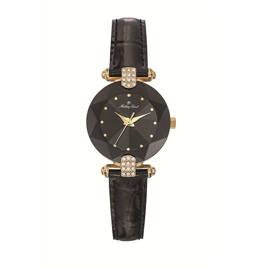 Ceas Mathey Tissot Coupole Lux Negru, 26 mm