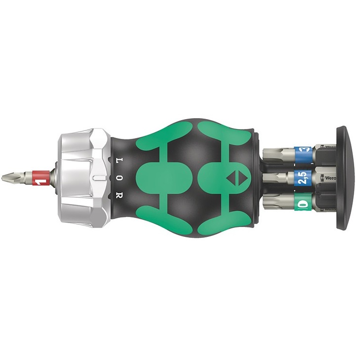 Отвертка Wera Bicycle SET5, С държач за битове, 7 части