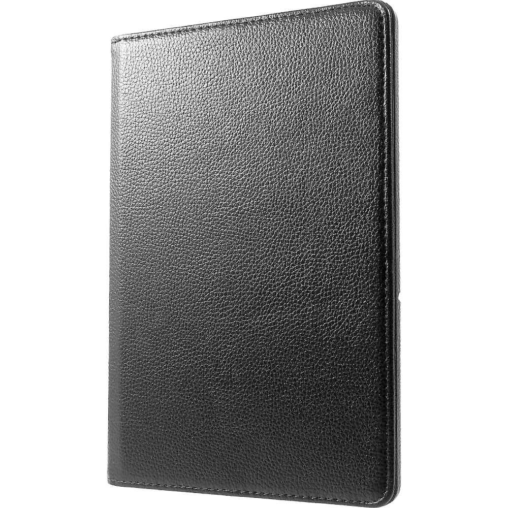 Husa Rotativa Tableta pentru Lenovo Tab 4 8.0 [TB-8504], Stand Portret si Landscape, Inchidere Sigura, Prindere Elastica, Smart Design, Universala 8, Negru