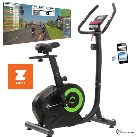 Bicicleta magnetica FitTronic MB5000, Kinomap, Zwift si Z-sport