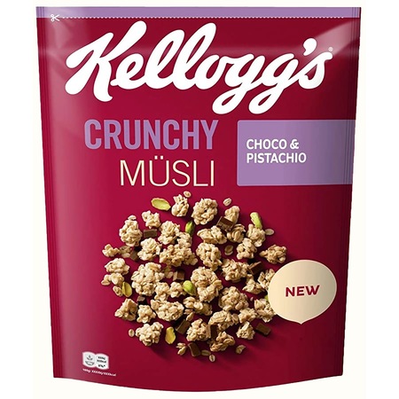 Зърнени закуски Kellogg's с шоколад и шамфъстък, 425 г - eMAG.bg