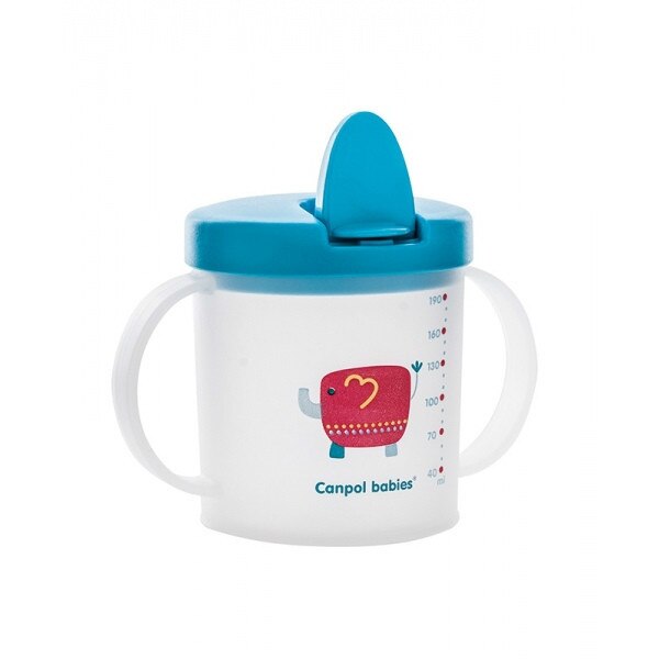 Cana Flip-top, elefantel, albastra