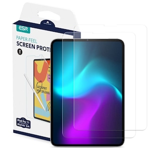 Set 2 folii protectie transparente ESR Paper Feel compatibil cu iPad Air 4 2020 / 5 2022 / iPad Pro 11 inch
