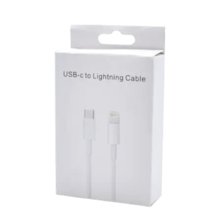 Cablu De Date Si Incarcare Premium, Type-C-Lighting, Fast Charging, 1m, pentru Iphone, Ipad sau Macbook