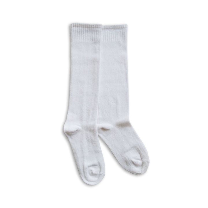 Детски чорапи, дълги, Rogalu, бели, 22-26