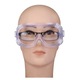 Ochelari de protectie cu 4 valve de aerisire, rezistenta impact si ardere, protectie la stropire cu atomizor, standard GB24866-2006, Transparenti