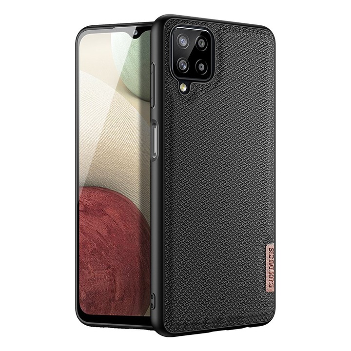 Védőtok Samsung Galaxy A12 Nacho A127 / M12 M127 / A12 A125, Fino, Grip Pro, U-443, Deep Dark készülékekhez