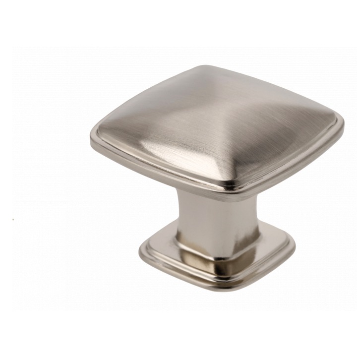 Buton pentru mobilier inox periat Ø30 mm h 24mm