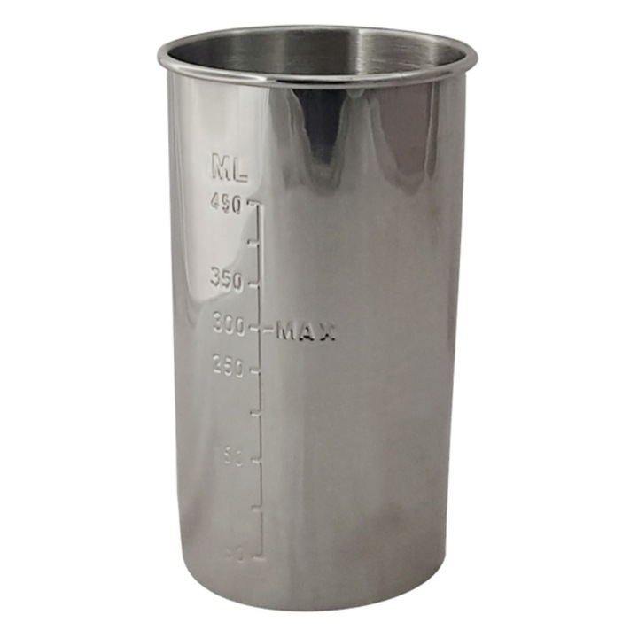 Recipient pentru mixat bauturi, Bruno, BRN-0032, Metal, 450 ml