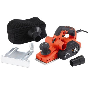 Rindea Black & Decker KW750K, 750 W, 16500 RPM, 2 cutite taiere TCT, 2 mm adancime taiere, 3 canale directie taiere, sac colectare, ghidaj lateral Rindea Black & Decker KW750K, 750 W, 16500 RPM, 2 cutite taiere TCT, 2 mm adancime taiere, 3 canale directie taiere, sac colectare, ghidaj lateral