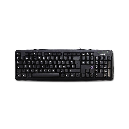 Клавиатура Genius KB-06XE, USB, черна - eMAG.bg
