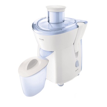 Storcator de fructe Philips HR1823/70, 220 W, Recipient suc 0.4 l, Recipient pulpa 0.5 l, 1 Viteza, Alb/Albastru Storcator de fructe Philips HR1823/70, 220 W, Recipient suc 0.4 l, Recipient pulpa 0.5 l, 1 Viteza, Alb/Albastru