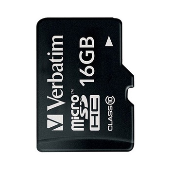 Card de memorie Verbatim Micro-SDHC, 16GB, Class 10 Card de memorie Verbatim Micro-SDHC, 16GB, Class 10