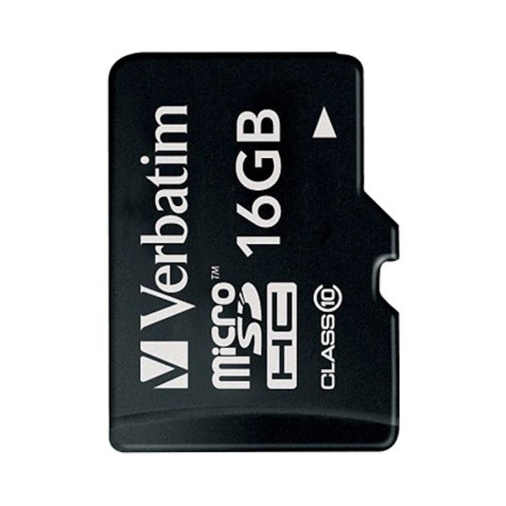 Card de memorie Verbatim Micro-SDHC, 16GB, Class 10
