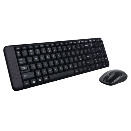 Комплект Безжични Клавиатура + Мишка Logitech MK220