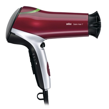 Uscator Braun Satin Hair HD770 DF5, 2200 W, 2 viteze, 3 trepte, Rosu Uscator Braun Satin Hair HD770 DF5, 2200 W, 2 viteze, 3 trepte, Rosu