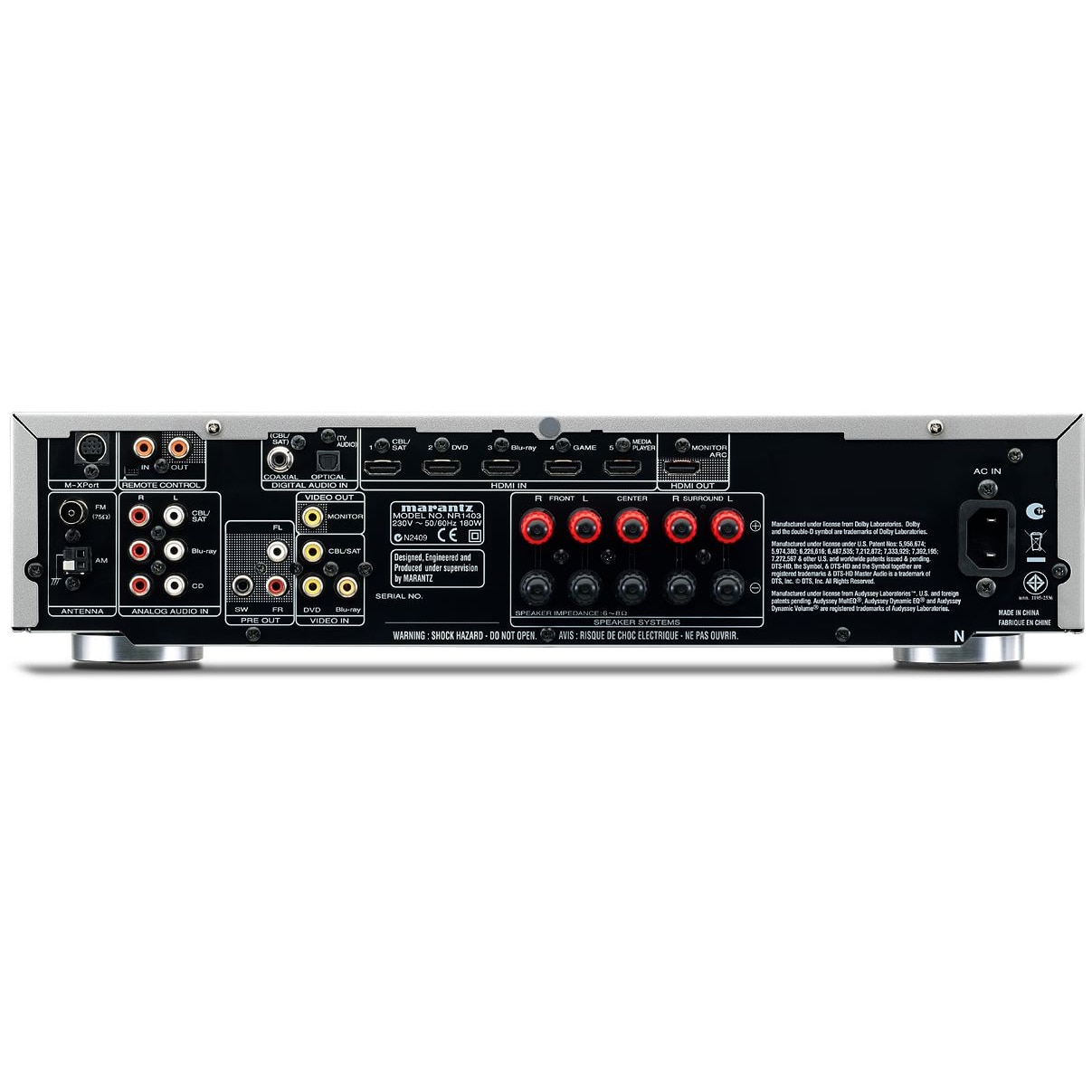 Receiver Marantz NR1403, Negru - eMAG.ro