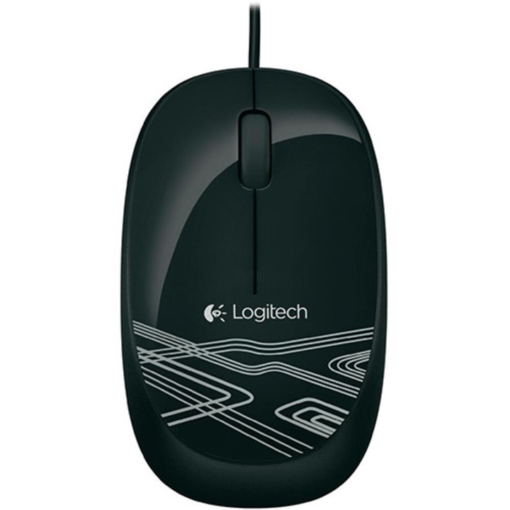 Мишка Logitech M105, 1000 DPI, USB, Черна