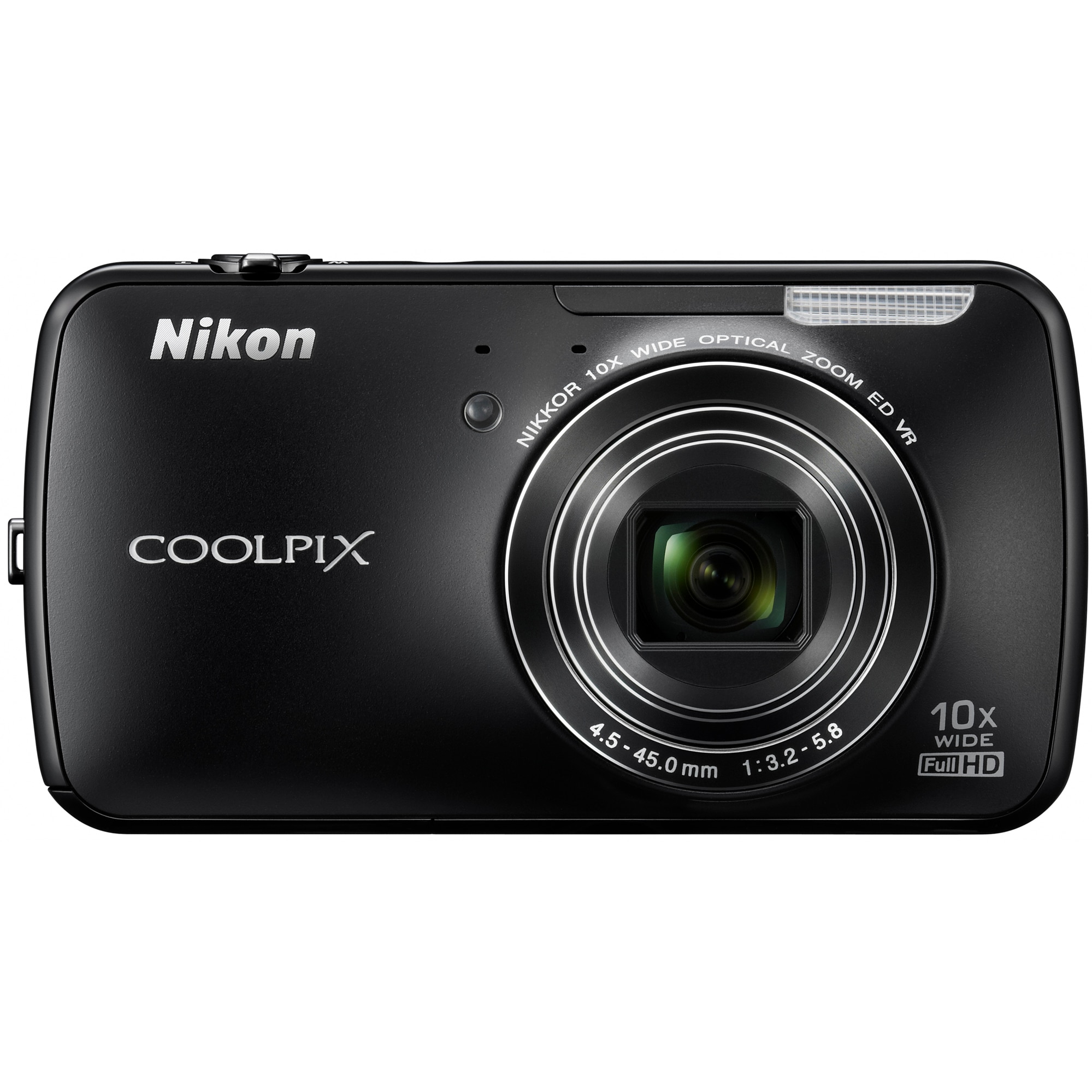 Aparat foto digital Nikon Coolpix S800c, 16 MP, Black - eMAG.ro